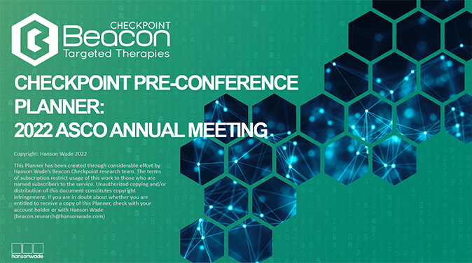Checkpoint Pre-Conference Planner: 2022 ASCO Annual Meeting